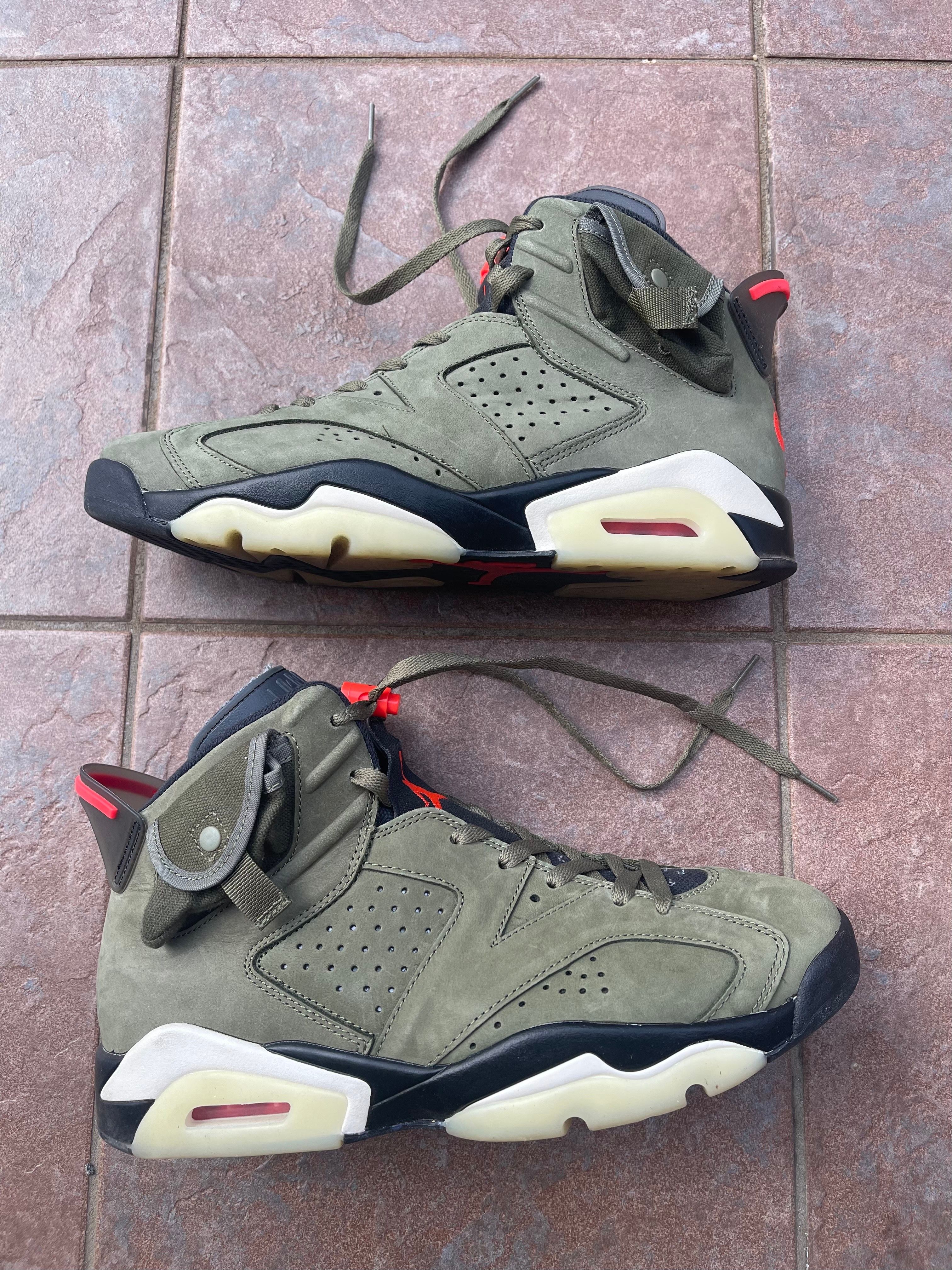 Travis Scott × Nike Air Jordan 6 Retro "Medium Olive"