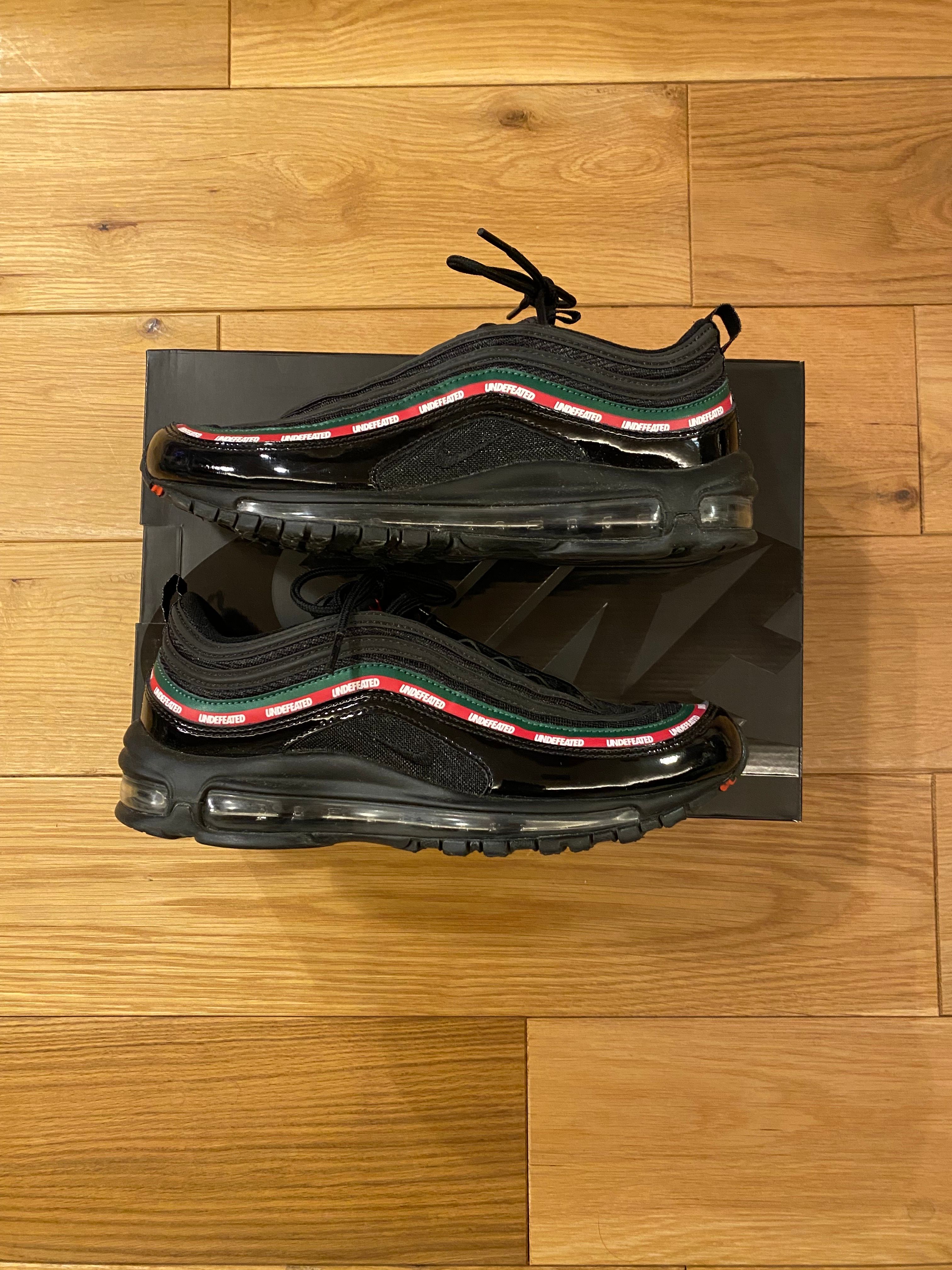 UNDEFEATED × Nike Air Max 97 OG "black"