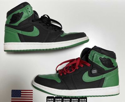 Nike Air Jordan 1 Retro High OG "Black/Pine Green" (2020)