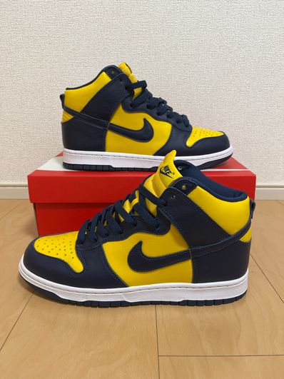Nike Dunk High "Michigan"