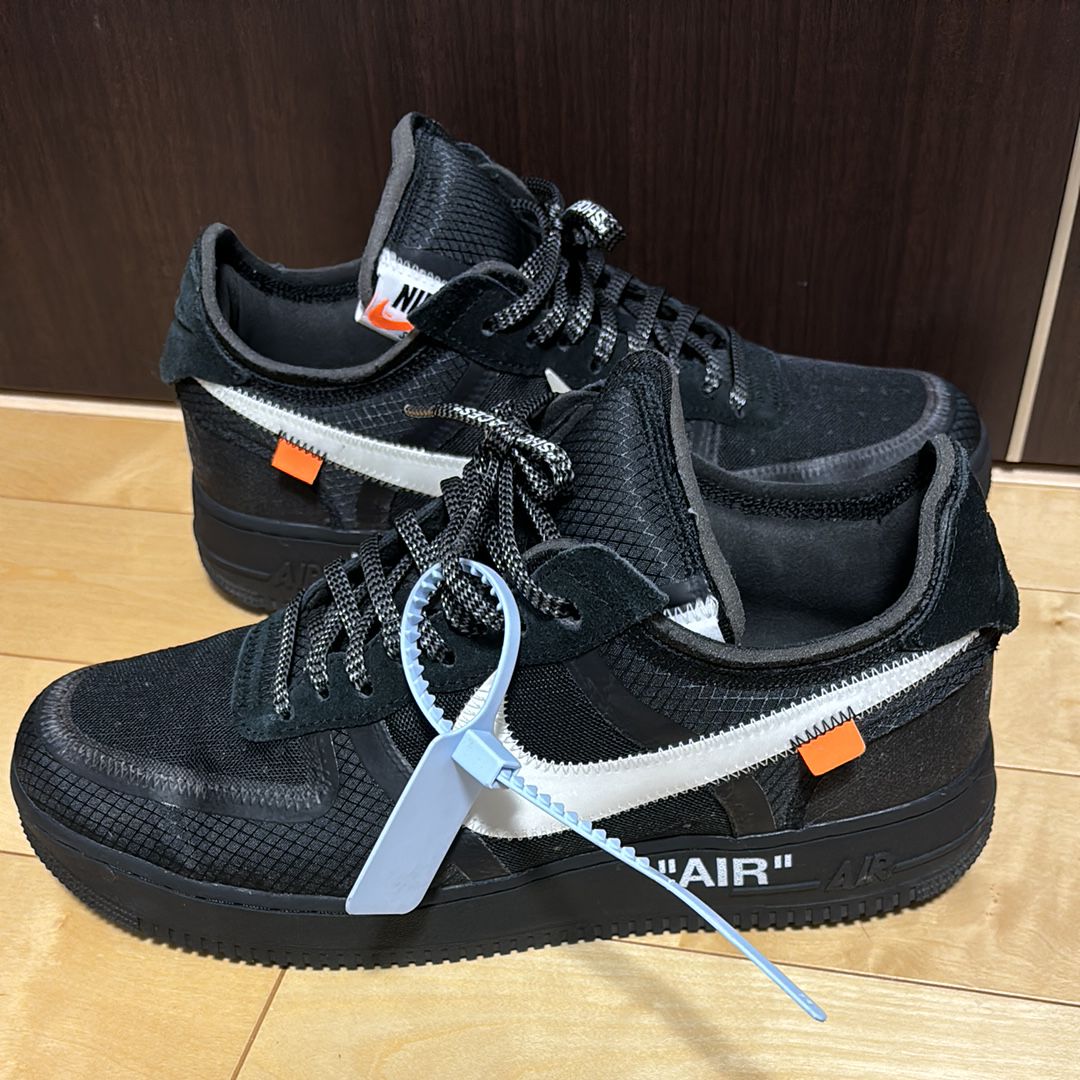 Off-White × Nike Air Force 1 Low "Black"
