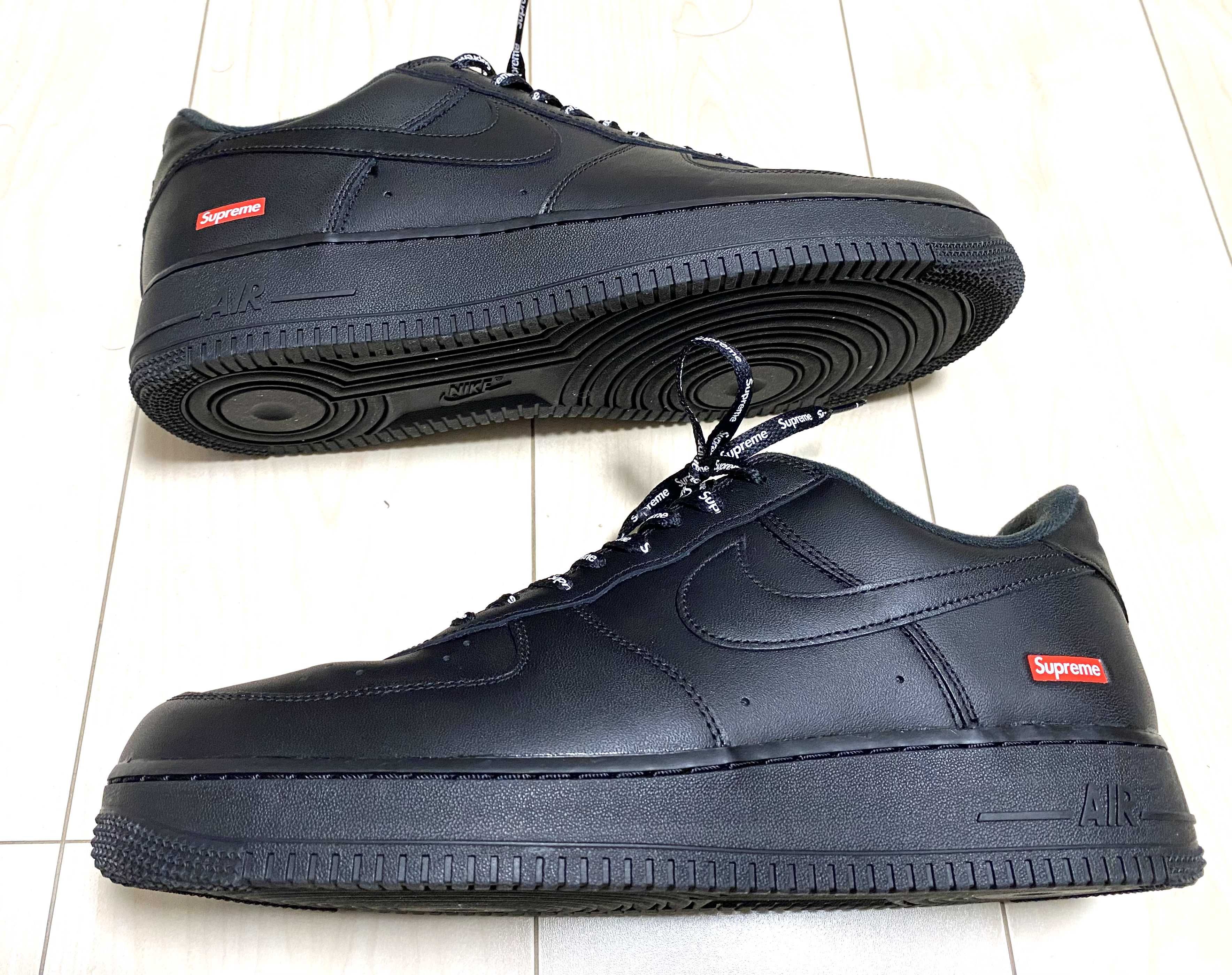 Supreme × Nike Air Force 1 Low "Black"