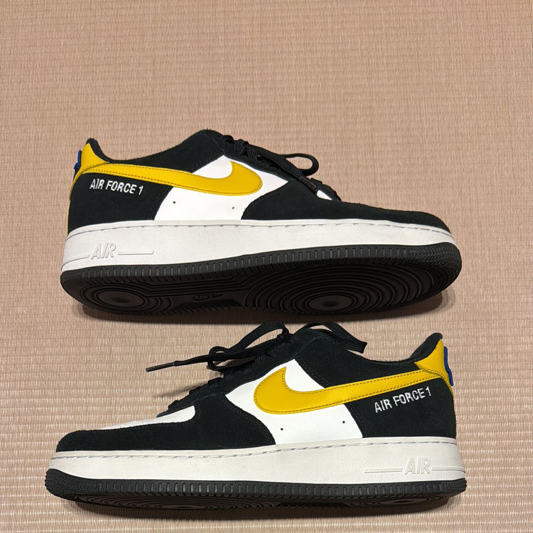 Nike Air Force 1 Low'07 LV8 Athletic Club "Black/Dark Sulfur"
