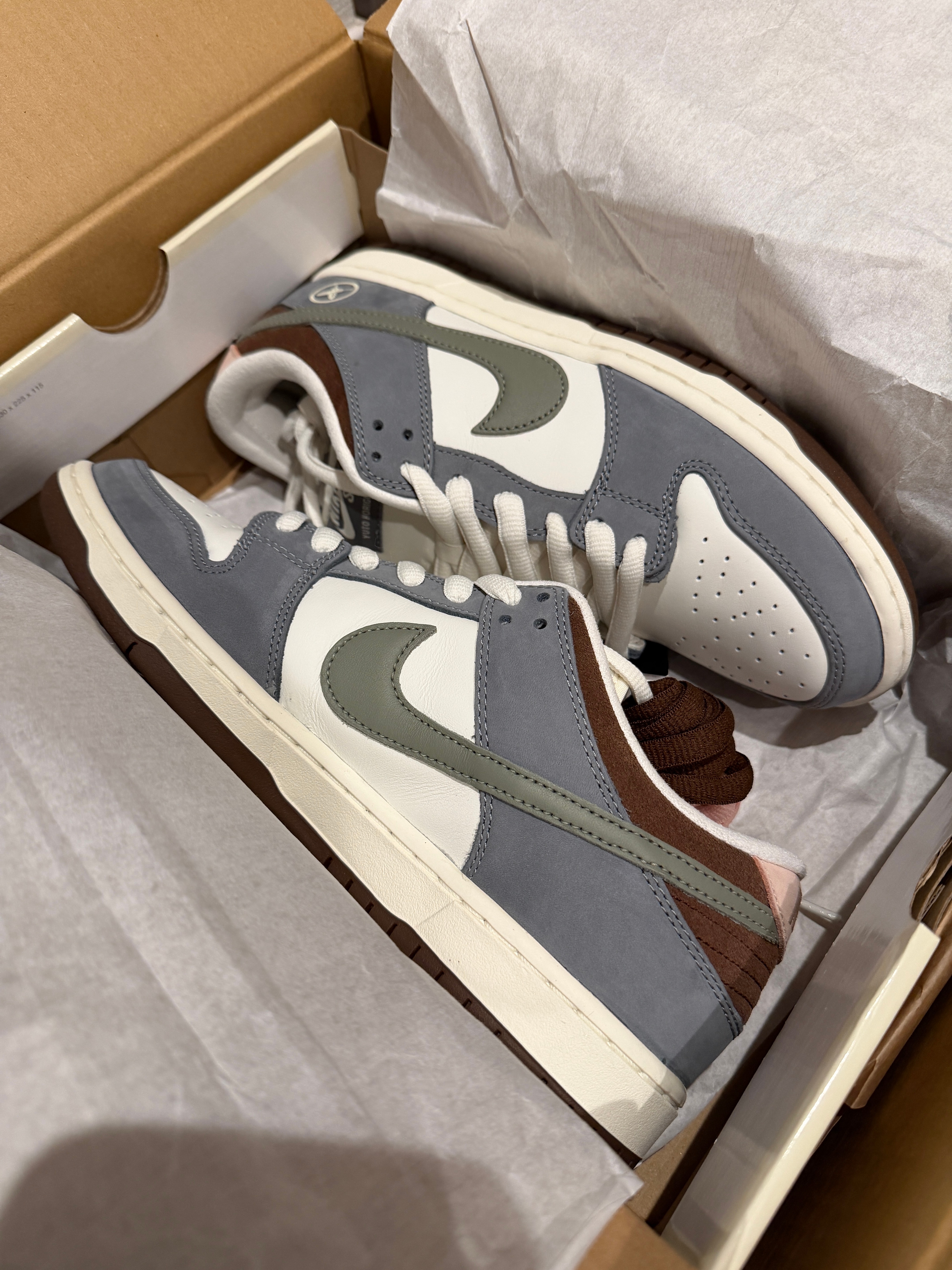 堀米 雄斗(Yuto Horigome) × Nike SB Dunk Low Pro QS "Wolf Grey"