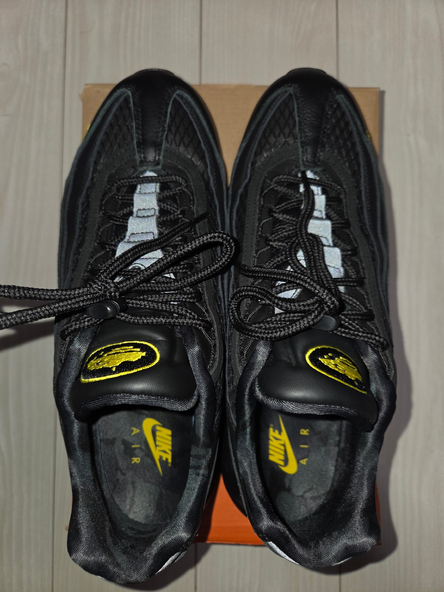 Corteiz × Nike Air Max 95 "Black and Tour Yellow"