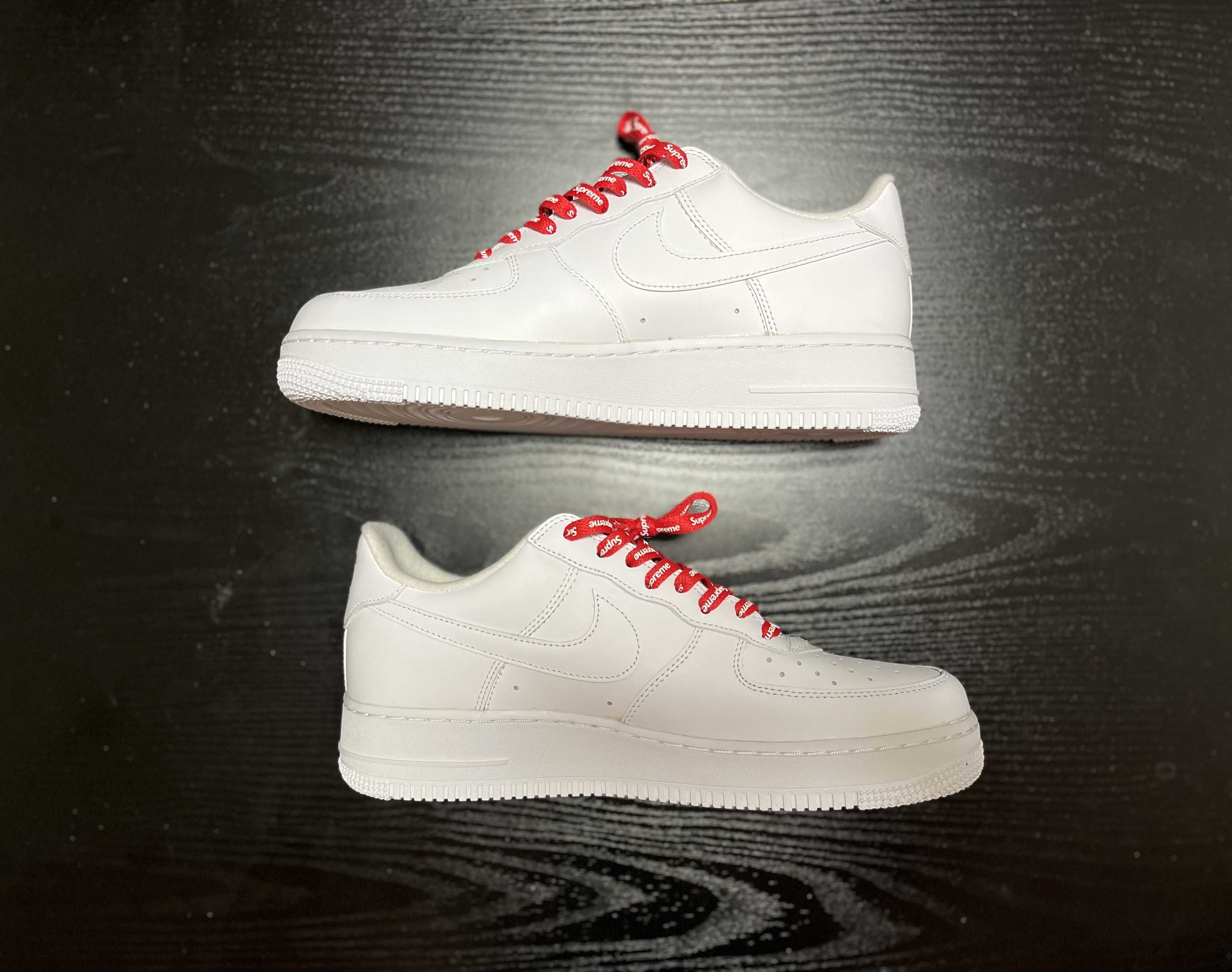 Supreme × Nike Air Force 1 Low "White"