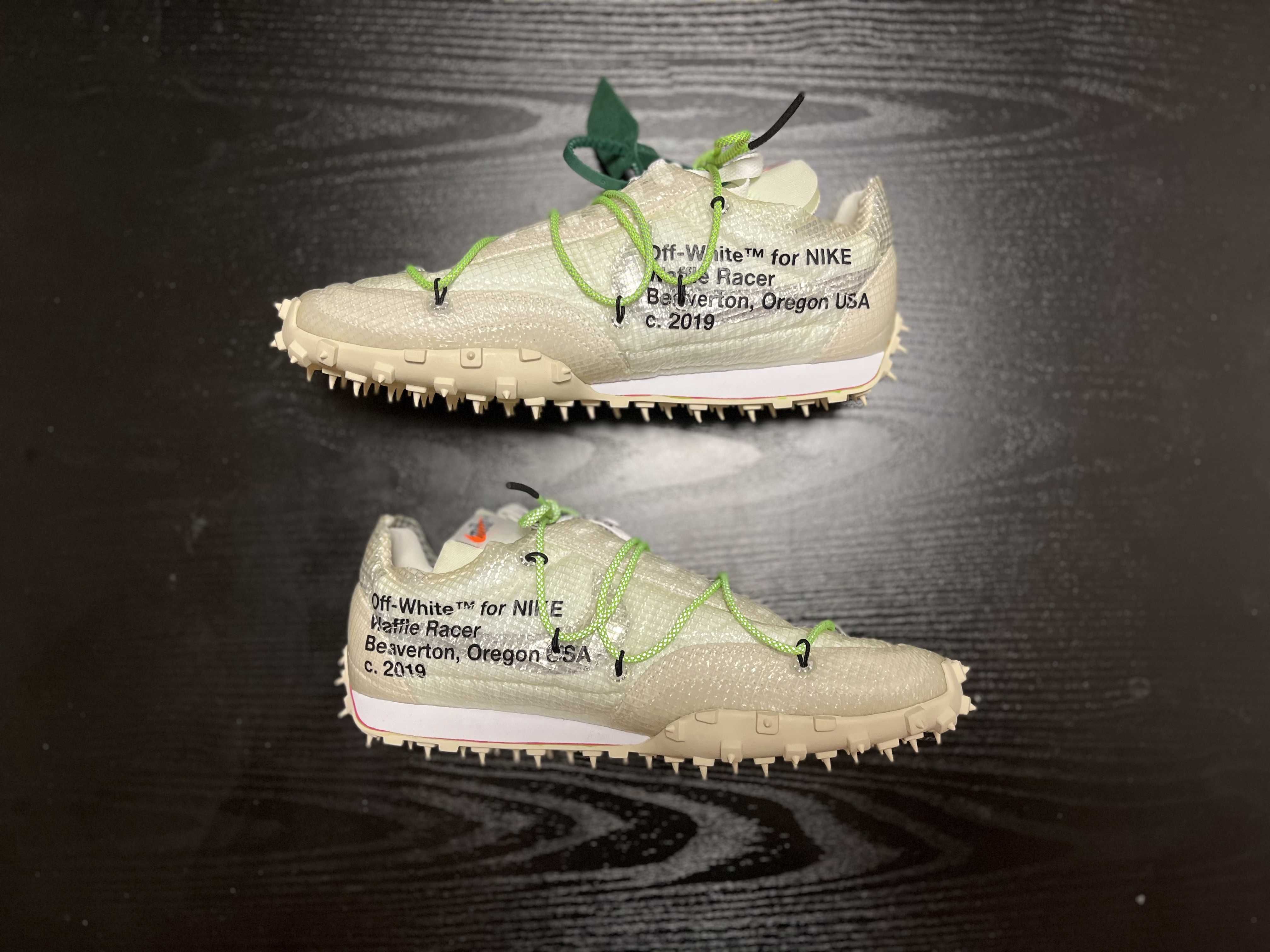 Off-White × Nike Women's Waffle Racer "White"