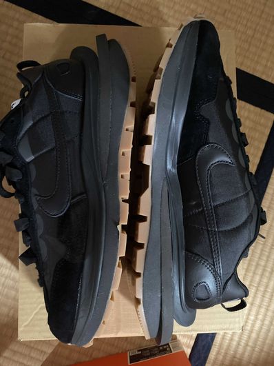 sacai × Nike VaporWaffle "Black Gum"