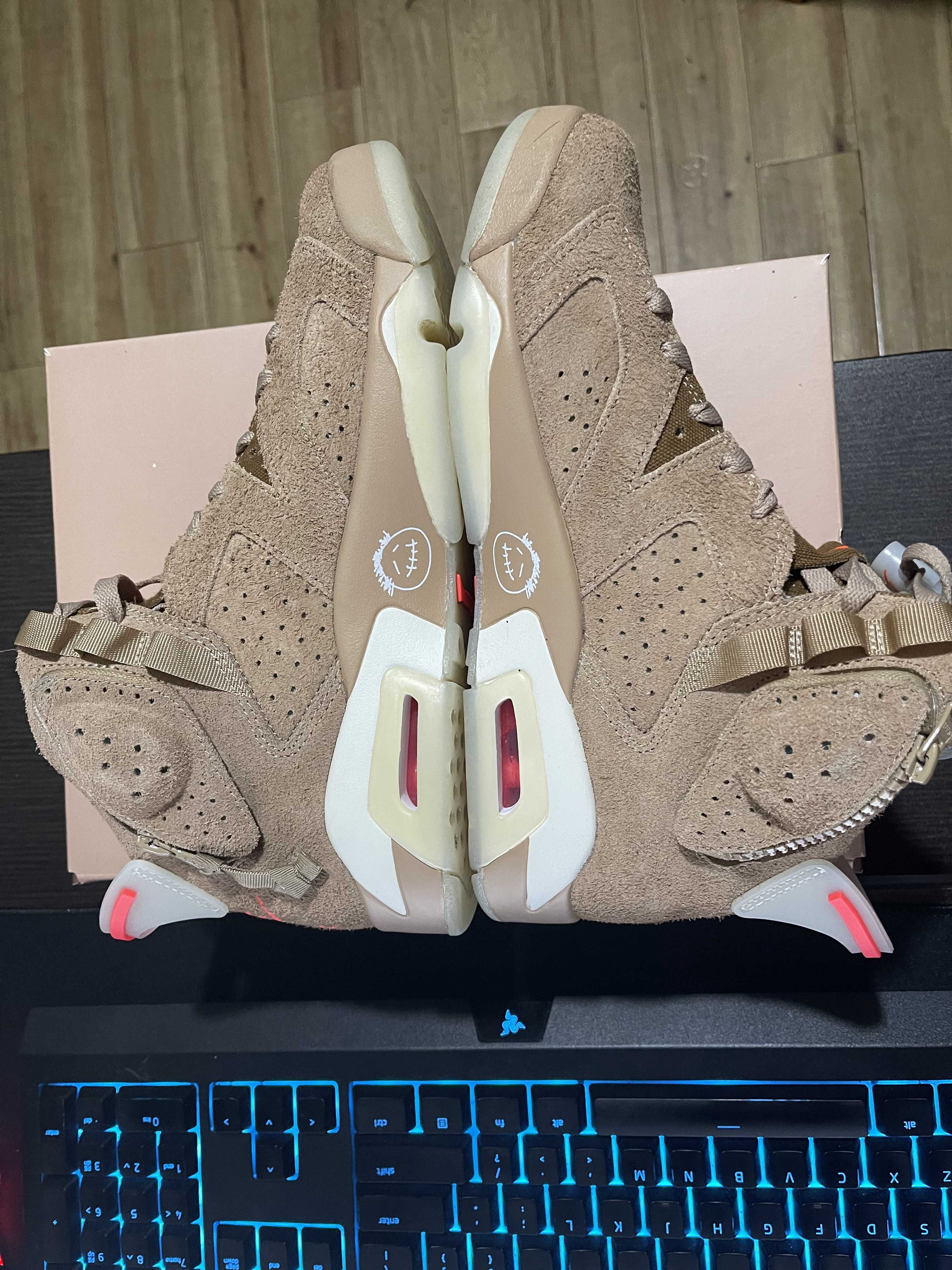 Travis Scott × Nike Air Jordan 6 "British Khaki"