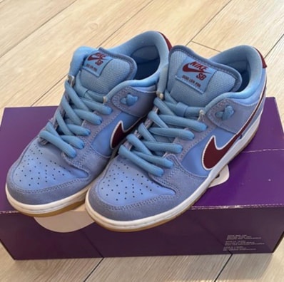 Nike SB Dunk Low Pro "Philadelphia Phillies/Valor Blue and Team Maroon"