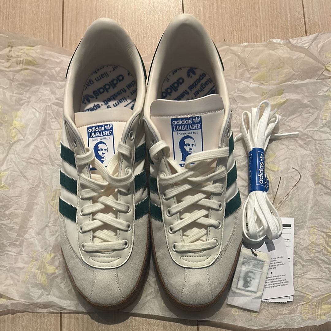 Liam Gallagher × adidas LG2 SPZL "College Green"