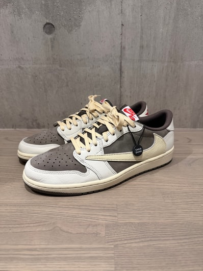 Travis Scott × Nike Air Jordan 1 Low OG SP "Reverse Mocha/Sail and Ridgerock"