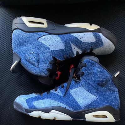 NIKE AIR JORDAN 6 "WASHED DENIM"
