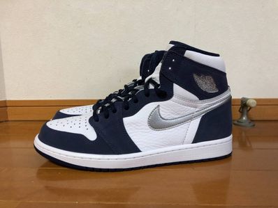 Nike Air Jordan 1 High OG CO.JP "White/Midnight Navy" (2020)(ブリーフケースなし)