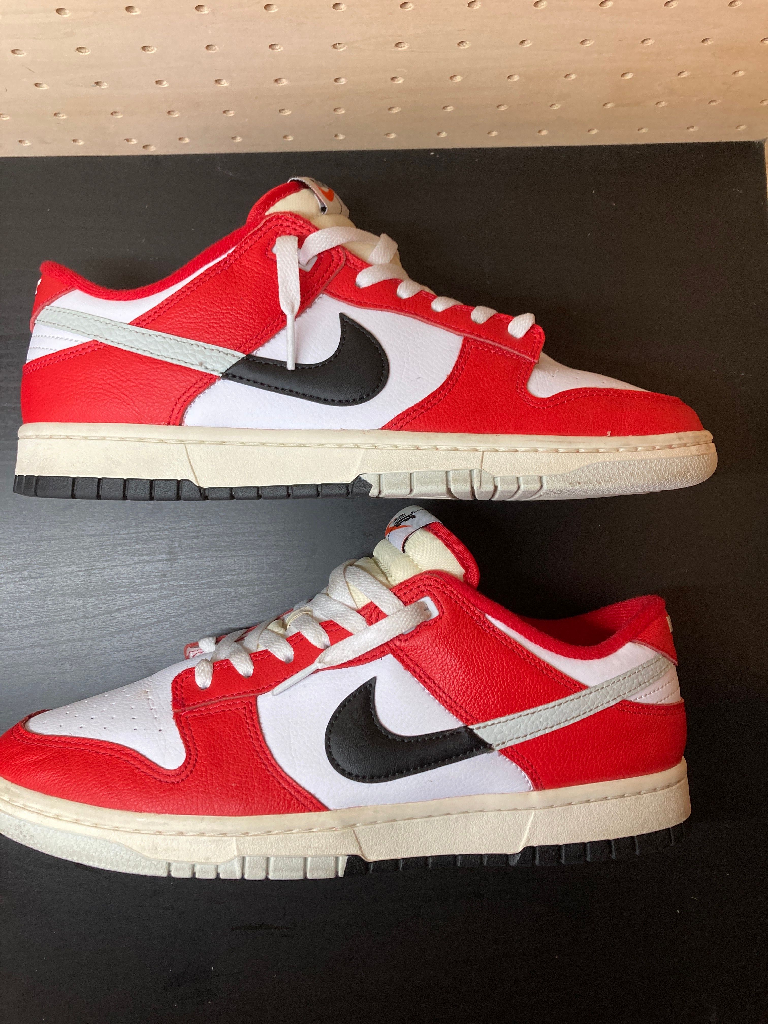 Nike Dunk Low Retro PRM "Chicago Split"