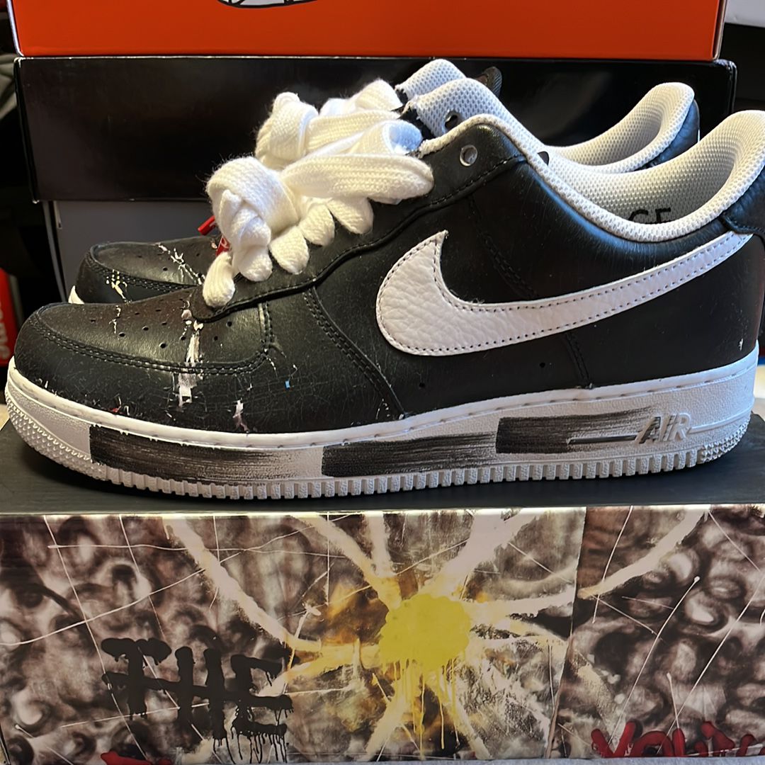 PEACEMINUSONE × Nike Air Force 1 Low Para Noise "Black" / G-DRAGON