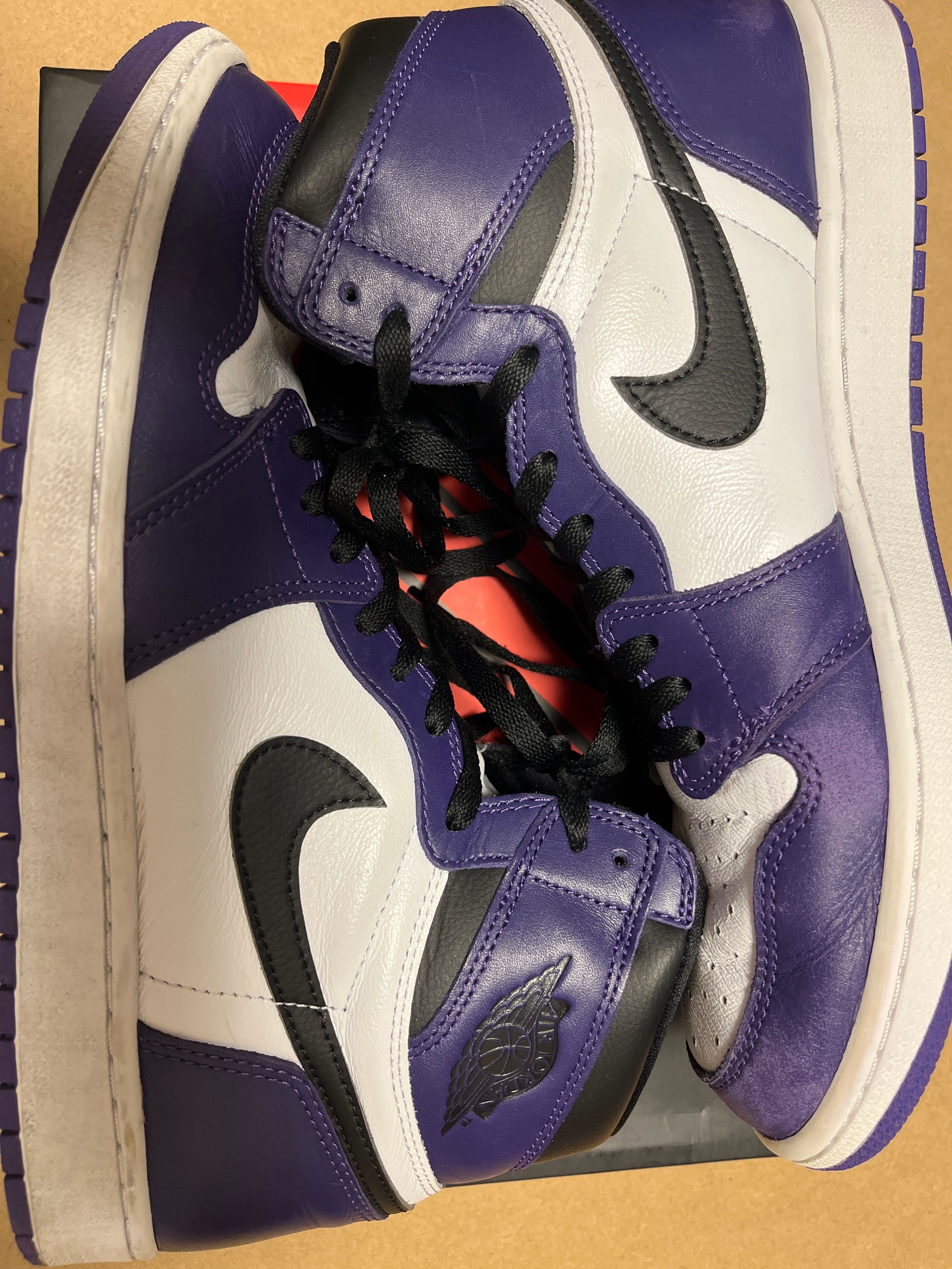 Nike Air Jordan 1 Retro High OG "Court Purple White/Black" (2020)   