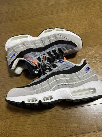 Loopwheeler × Nike Air Max 95 "Wolf Grey"