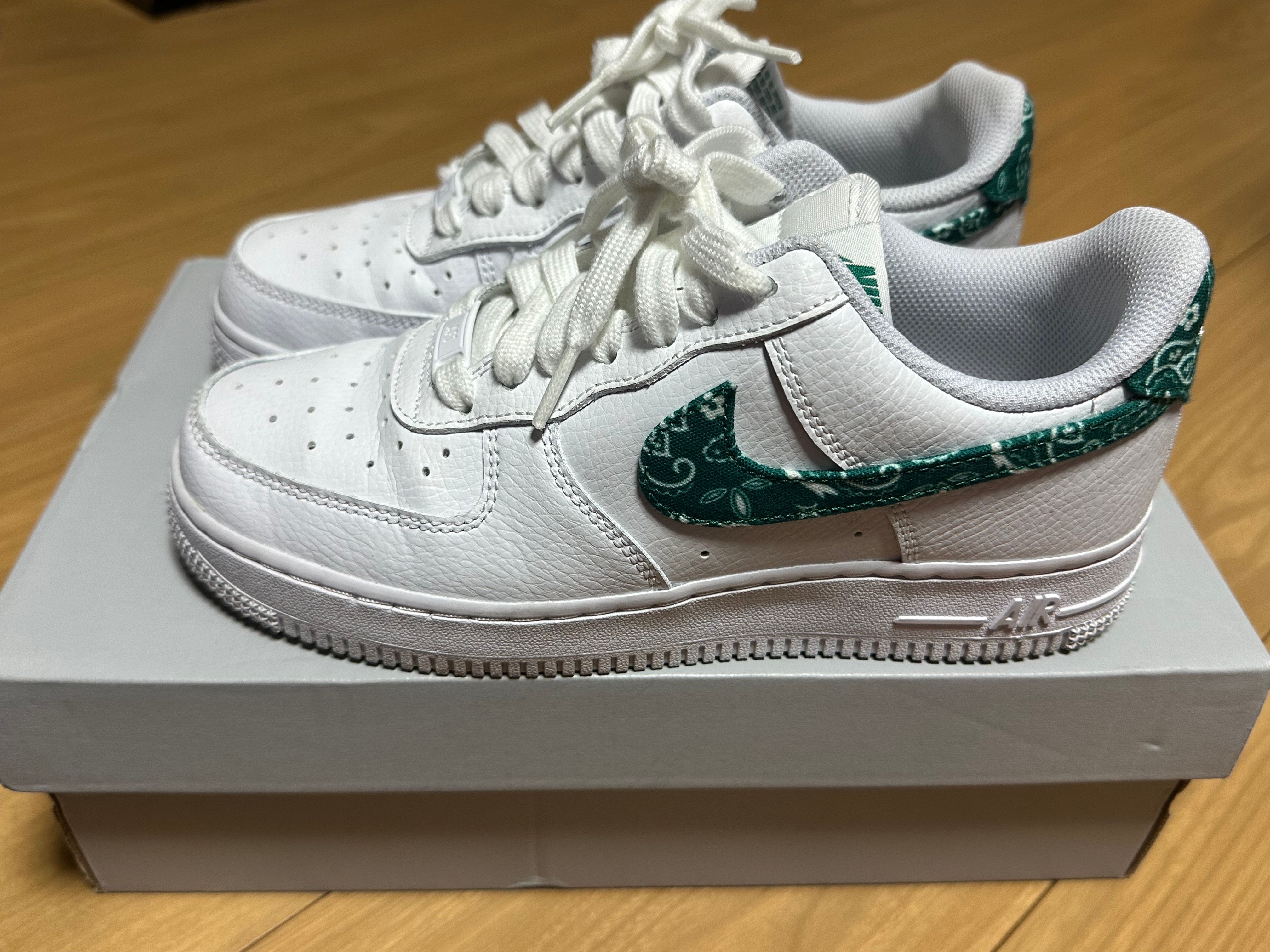 Nike Women's Air Force 1 Low '07 Essential "Green Paisley"