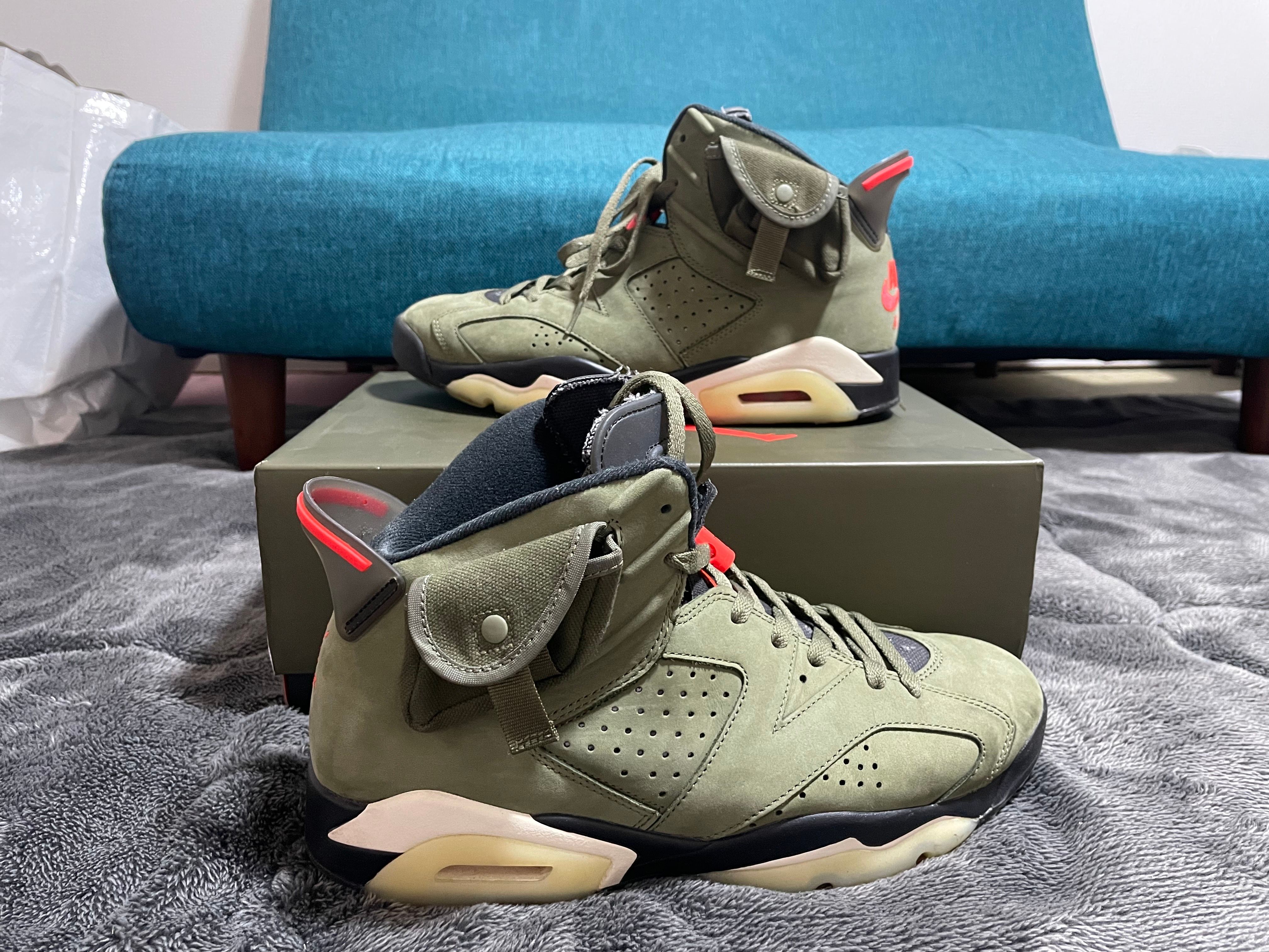Travis Scott × Nike Air Jordan 6 Retro "Medium Olive"