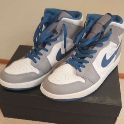 Nike Air Jordan 1 Mid "True Blue"