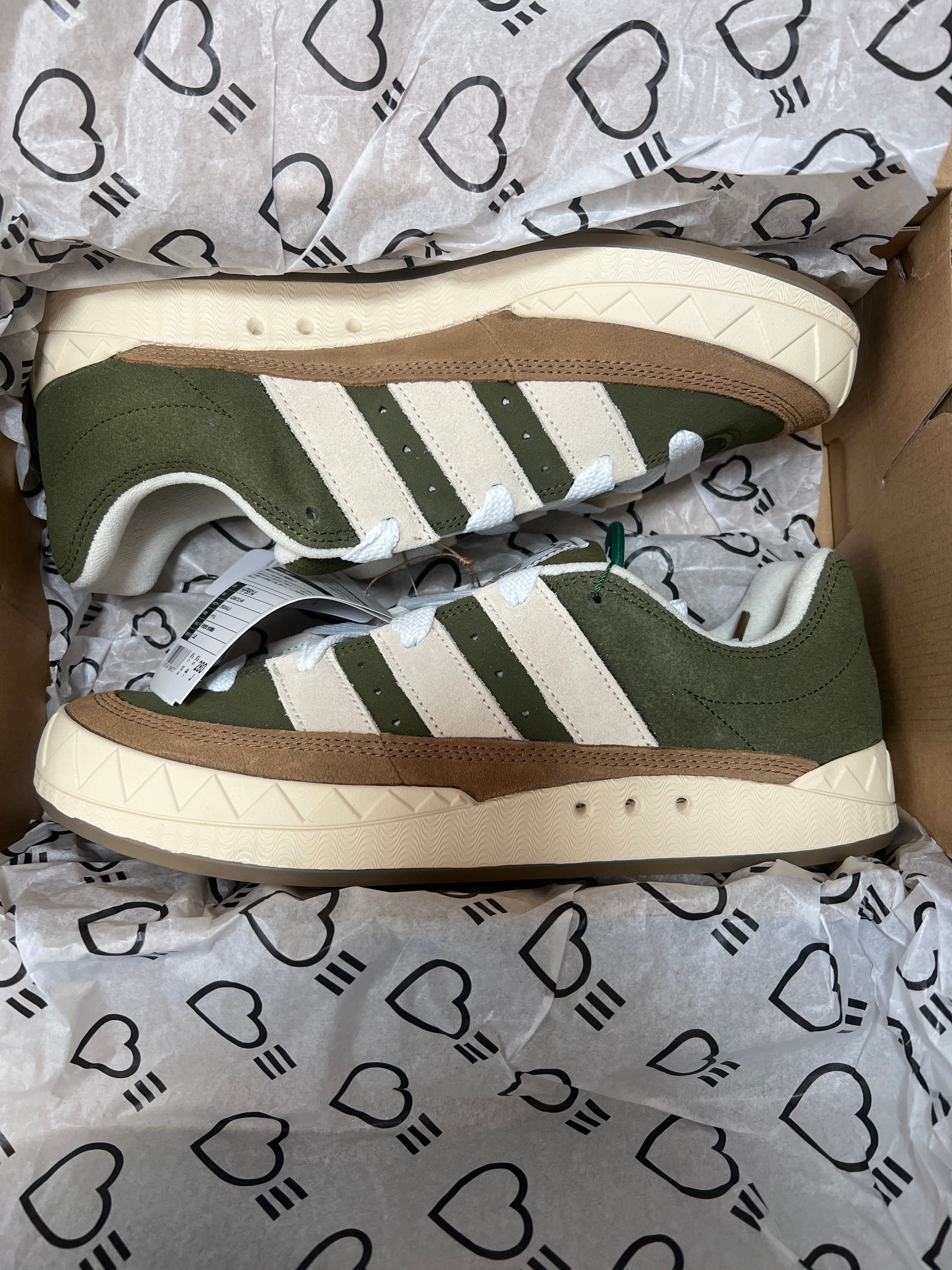 HUMAN MADE × adidas Adimatic HM "Dust Green"