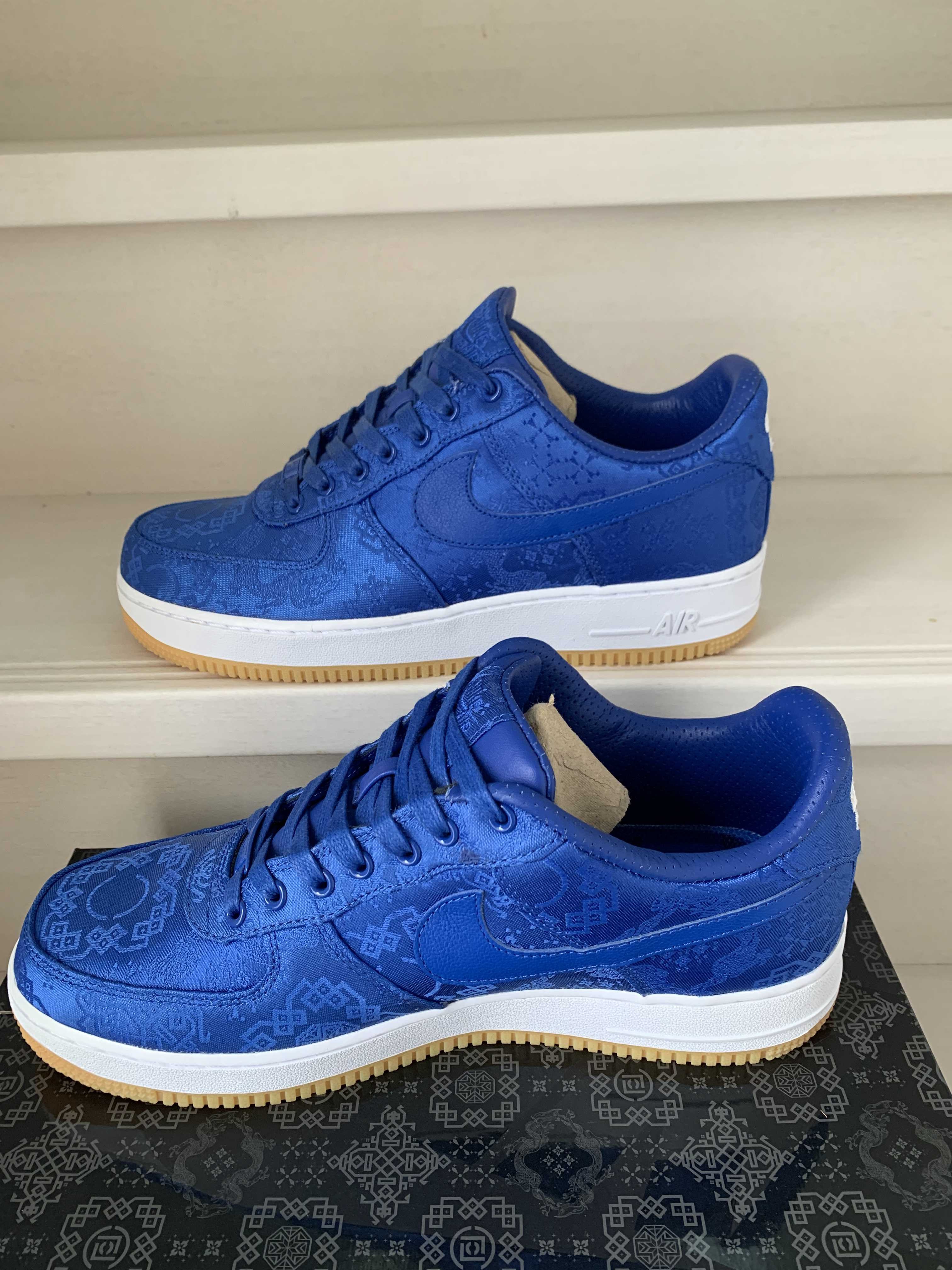 CLOT × Nike Air Force 1 Low "Blue"