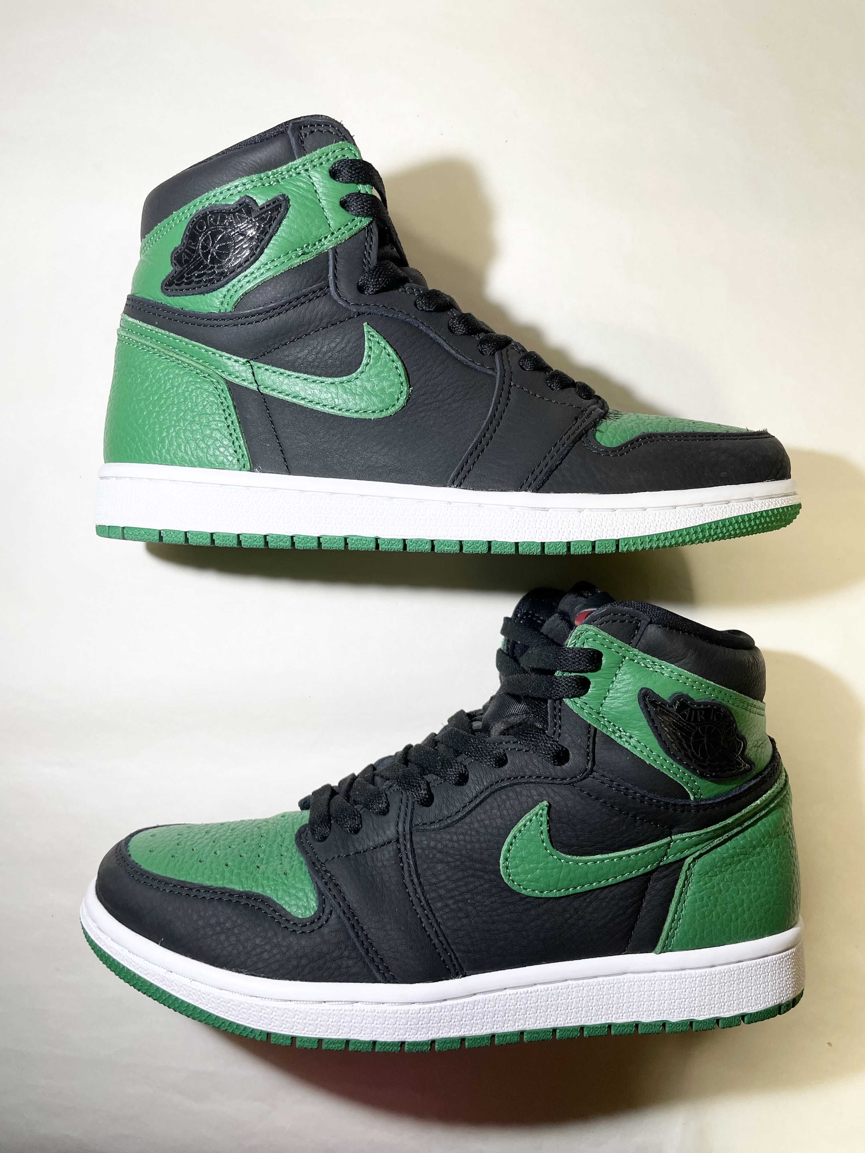Nike Air Jordan 1 Retro High OG "Black/Pine Green" (2020)      