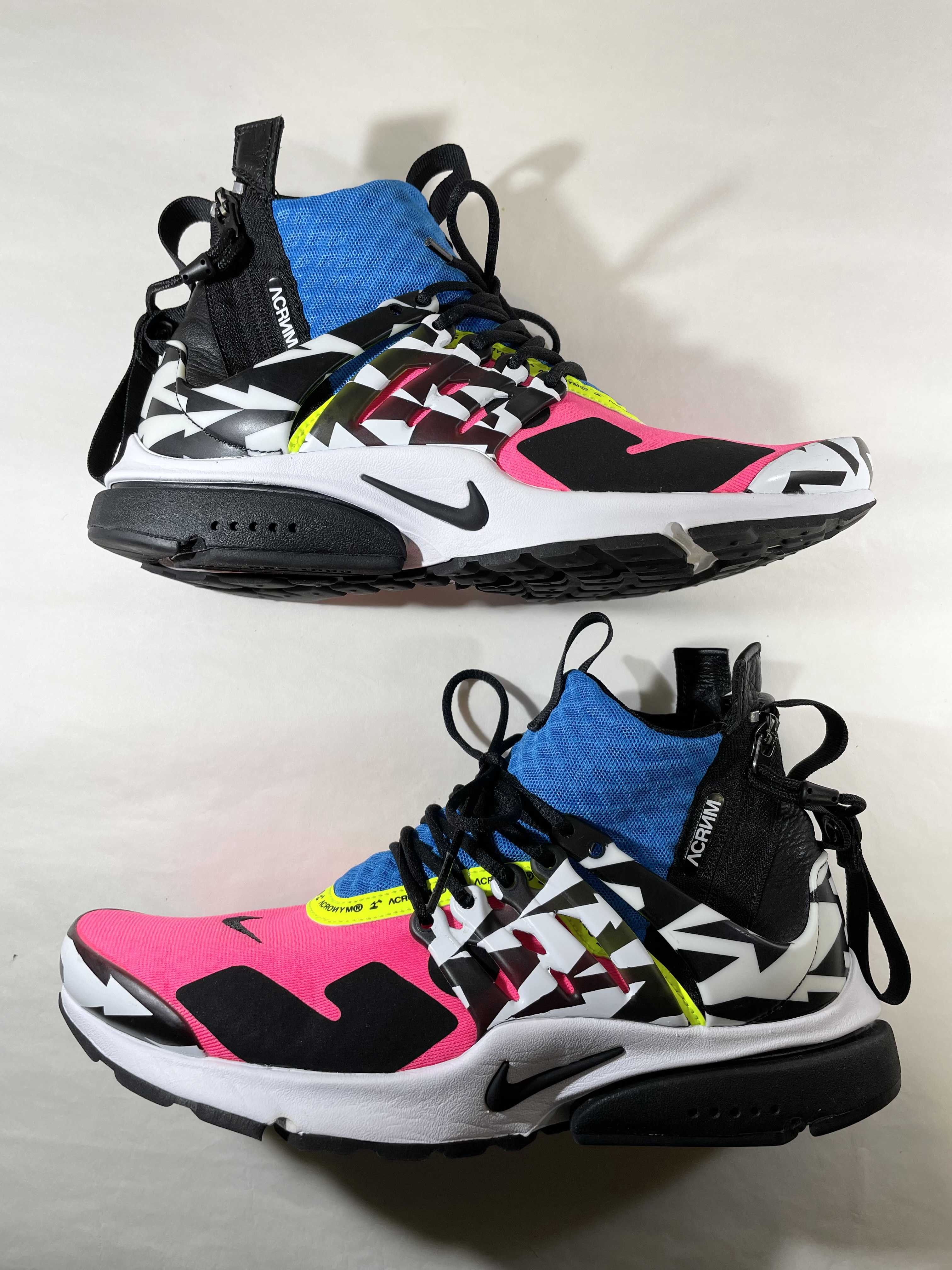 ACRONYM × Nike Air Presto Mid "Hyper Pink"