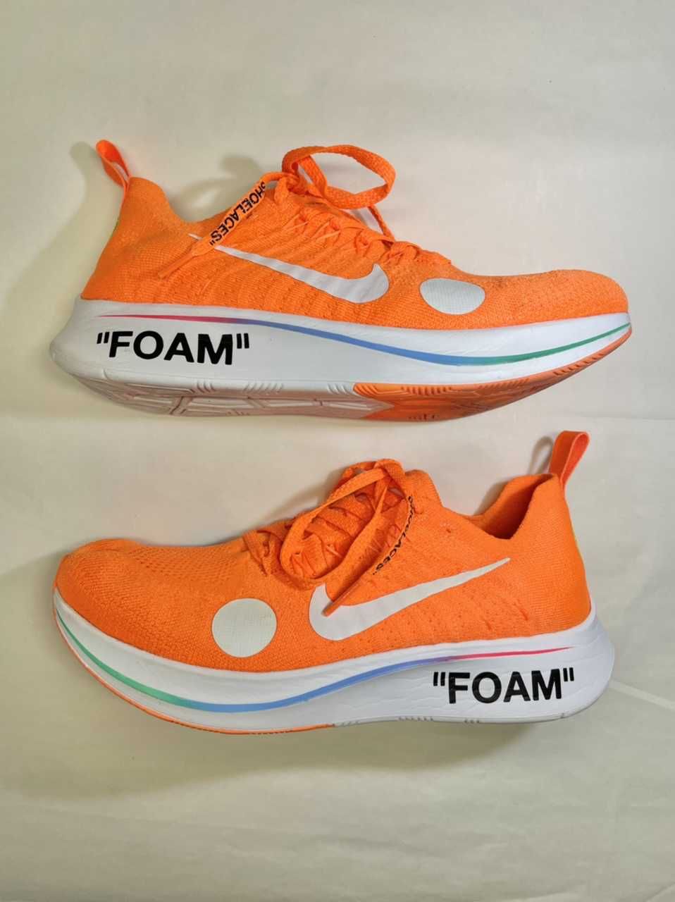 Off-White × Nike Zoom Fly Mercurial Flyknit "Total Orange/White/Volt"