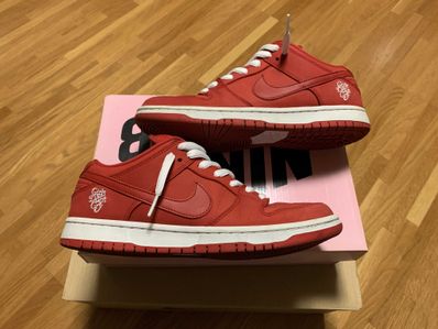 Girls Don't Cry × Nike SB Dunk Low Pro QS "Red" / VERDY