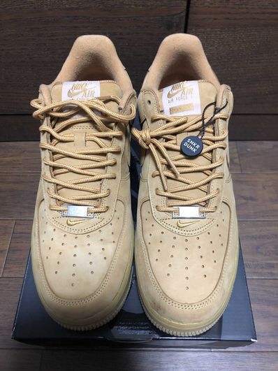 Supreme × Nike Air Force 1 Low "Flax/Wheat"