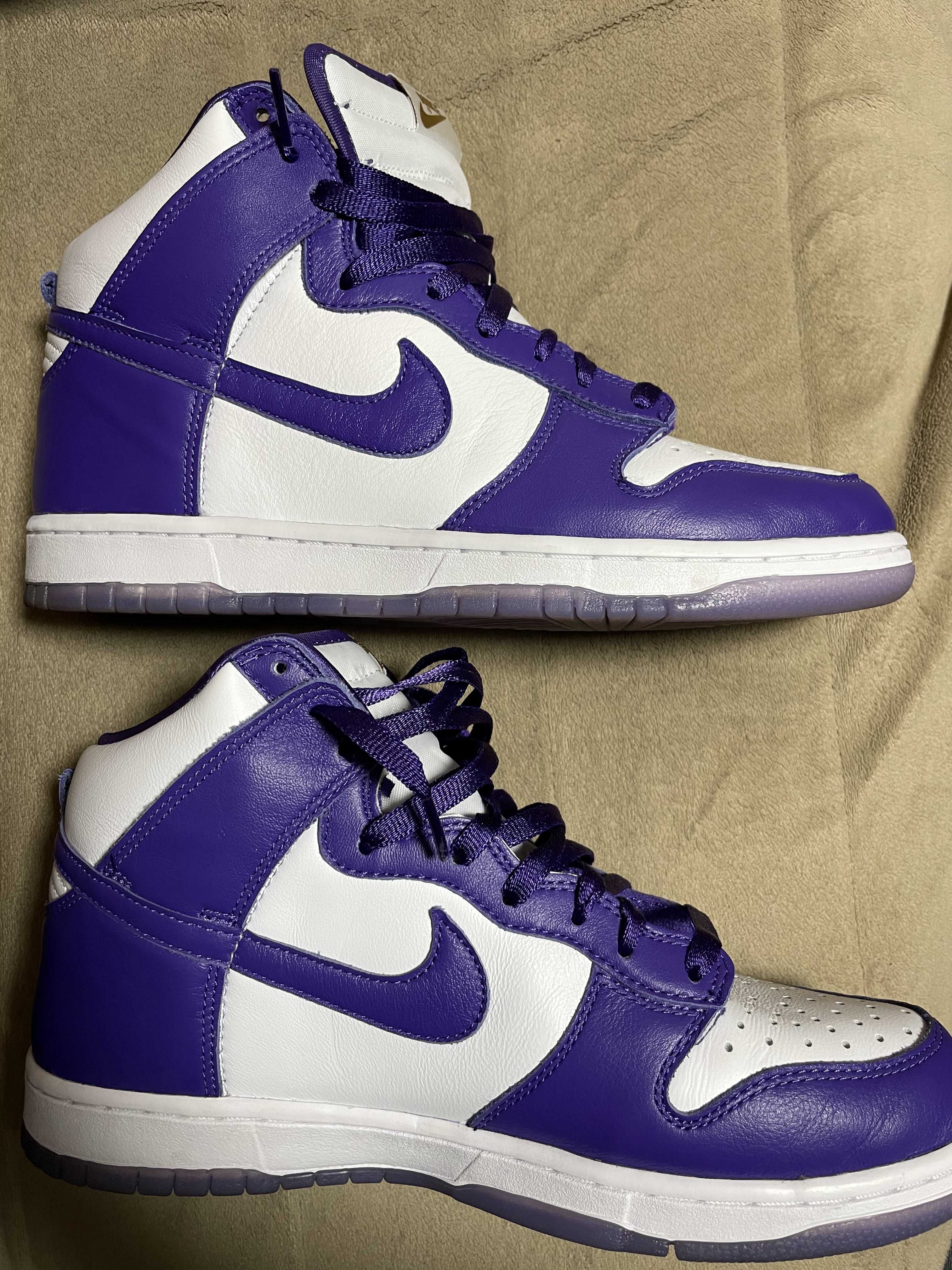 NIKE DUNK HIGH Women's "VARSITY PURPLE"