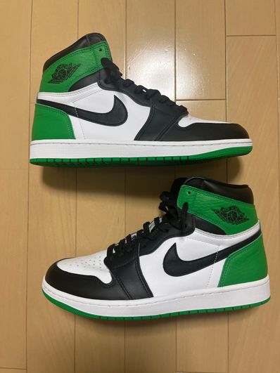Nike Air Jordan 1 Retro High OG "Celtics/Black and Lucky Green" (2023)