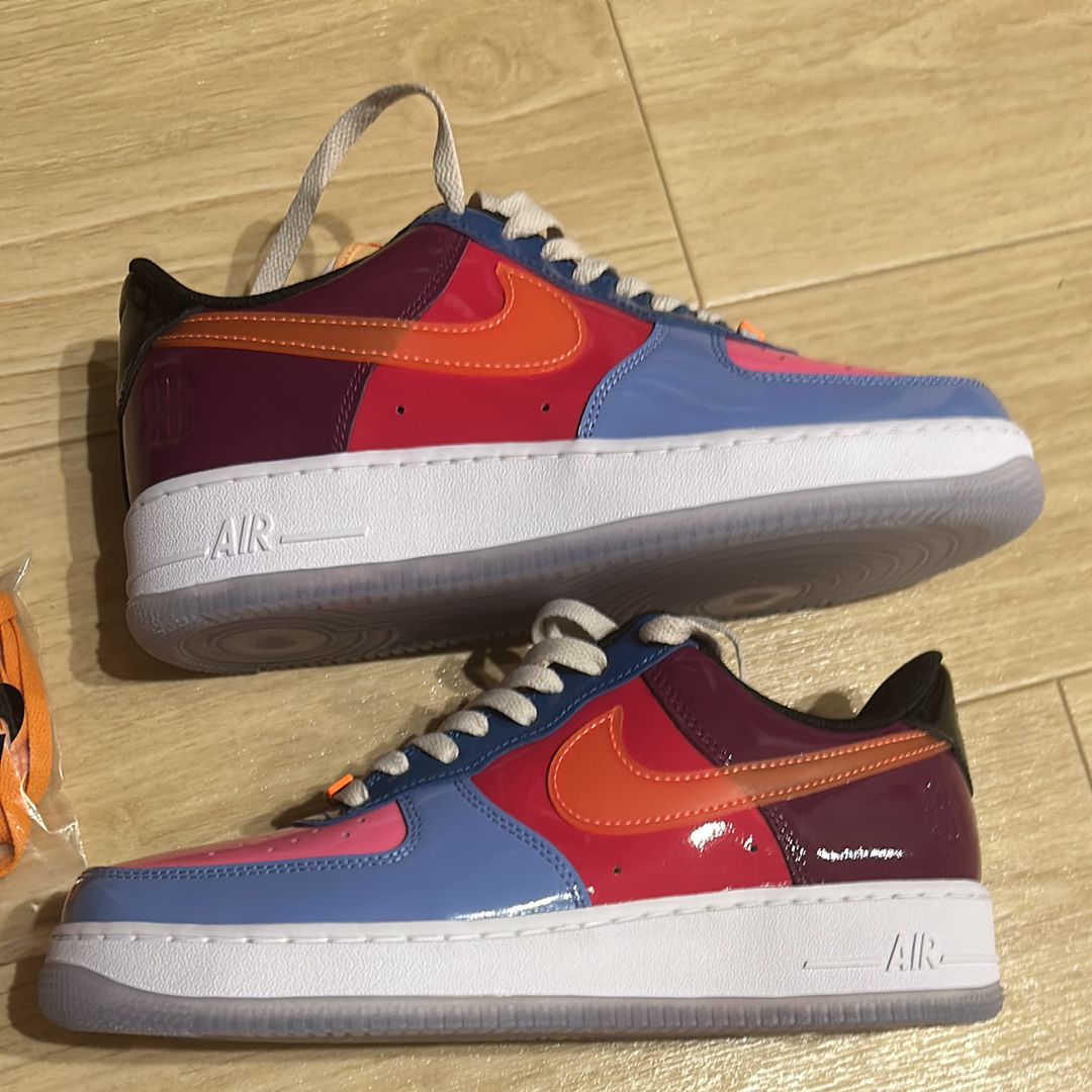 UNDEFEATED × Nike Air Force 1 Low SP "Total Orange"