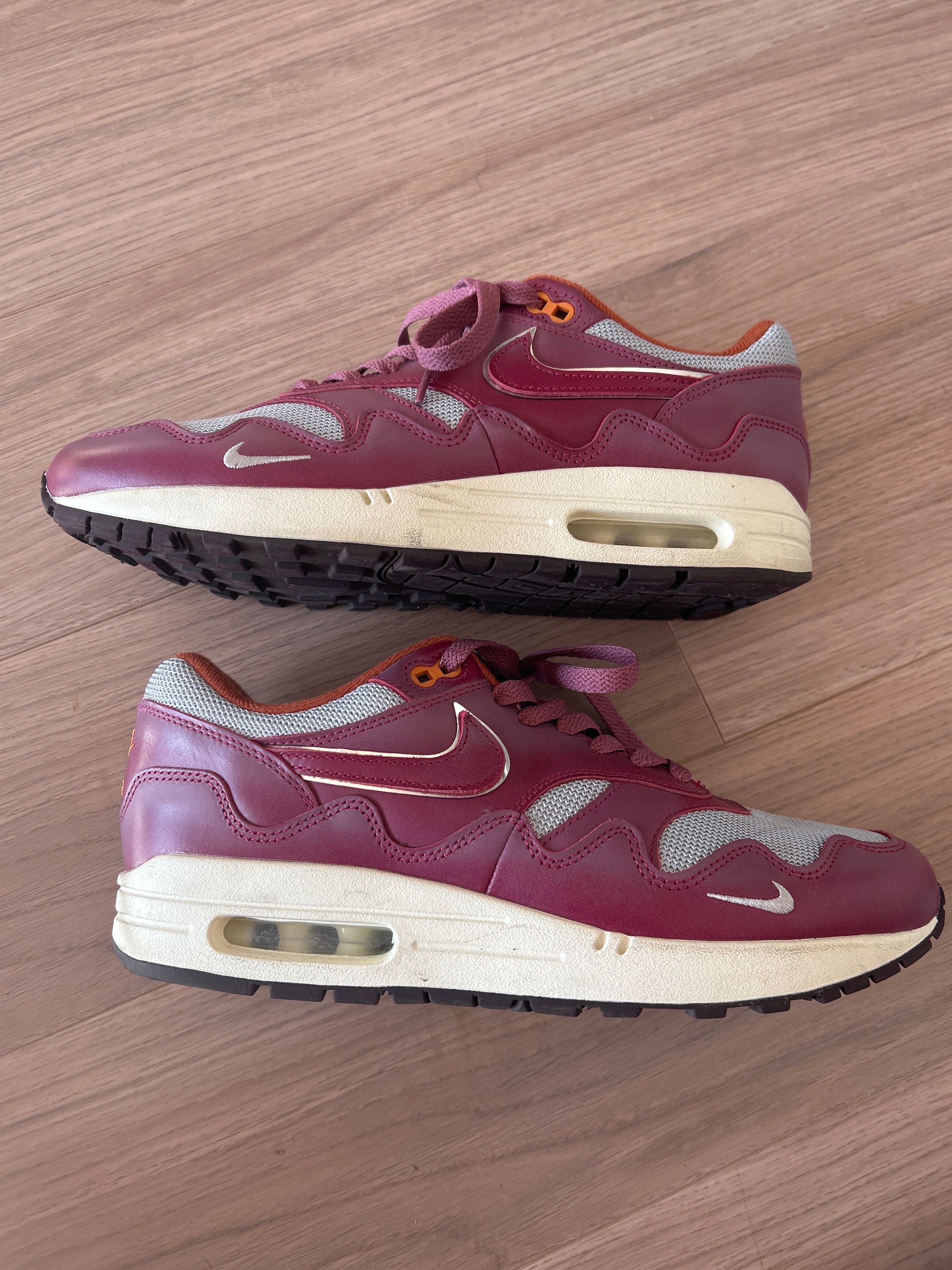 Patta × Nike Air Max 1 "Night Maroon"