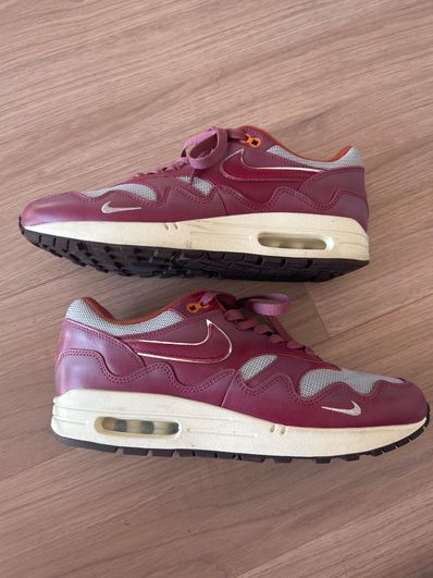 Patta × Nike Air Max 1 "Night Maroon"