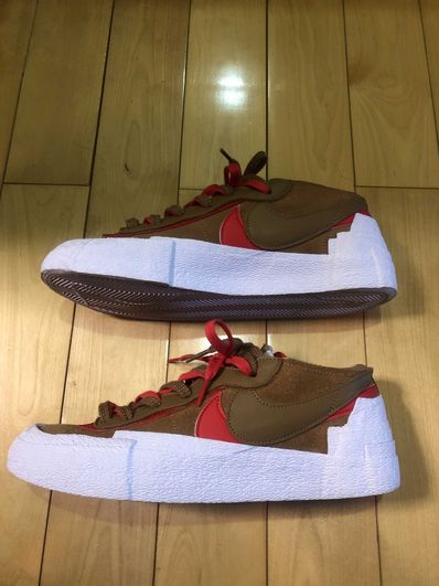SACAI × NIKE BLAZER LOW "BRITISH TAN"