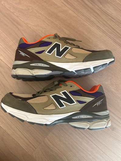 New Balance 990V3 "Khaki/Orange"