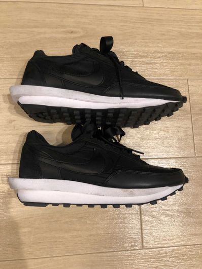 sacai × Nike LDV Waffle "Triple Black"