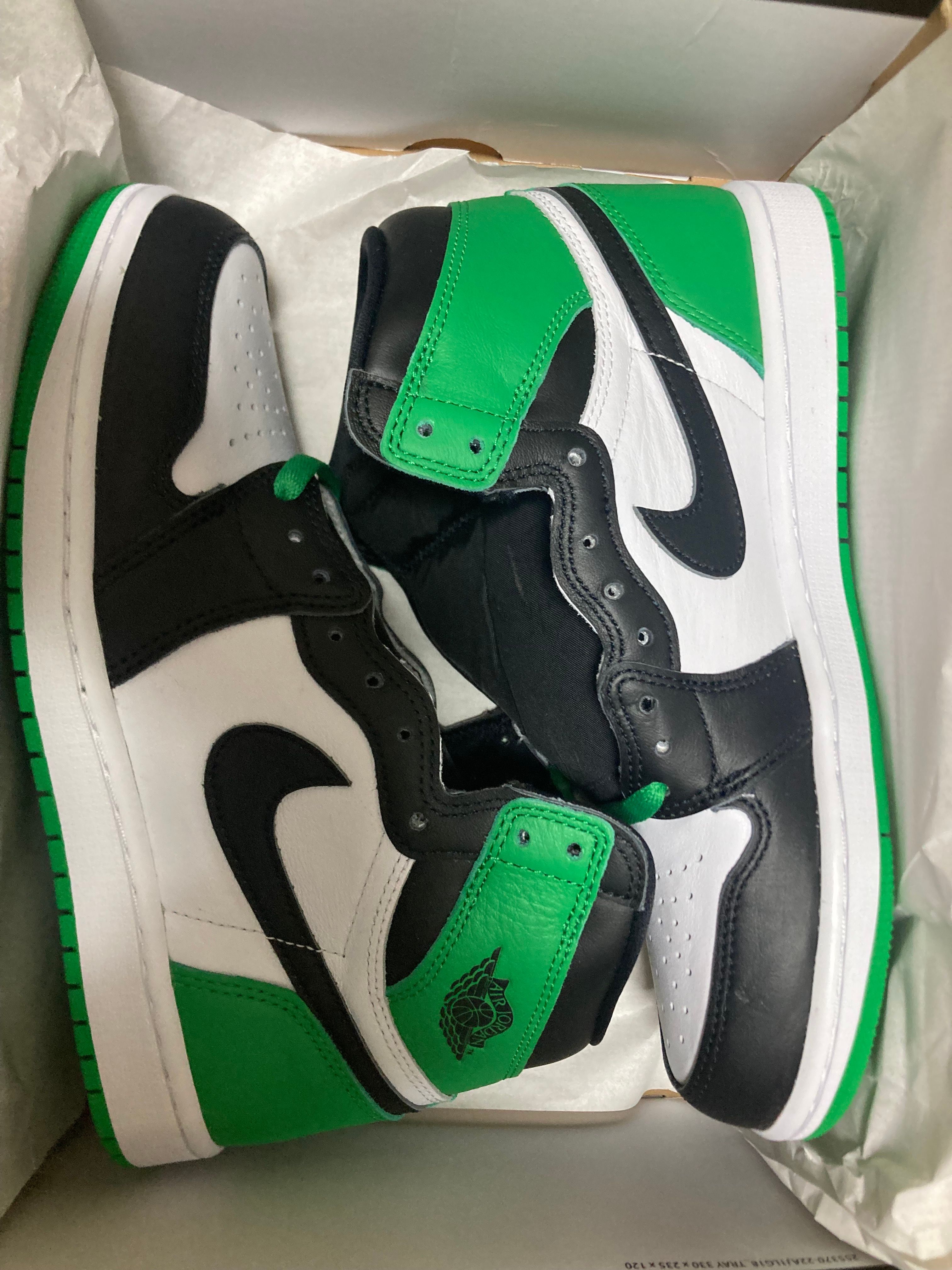 Nike Air Jordan 1 Retro High OG "Celtics/Black and Lucky Green" (2023)
