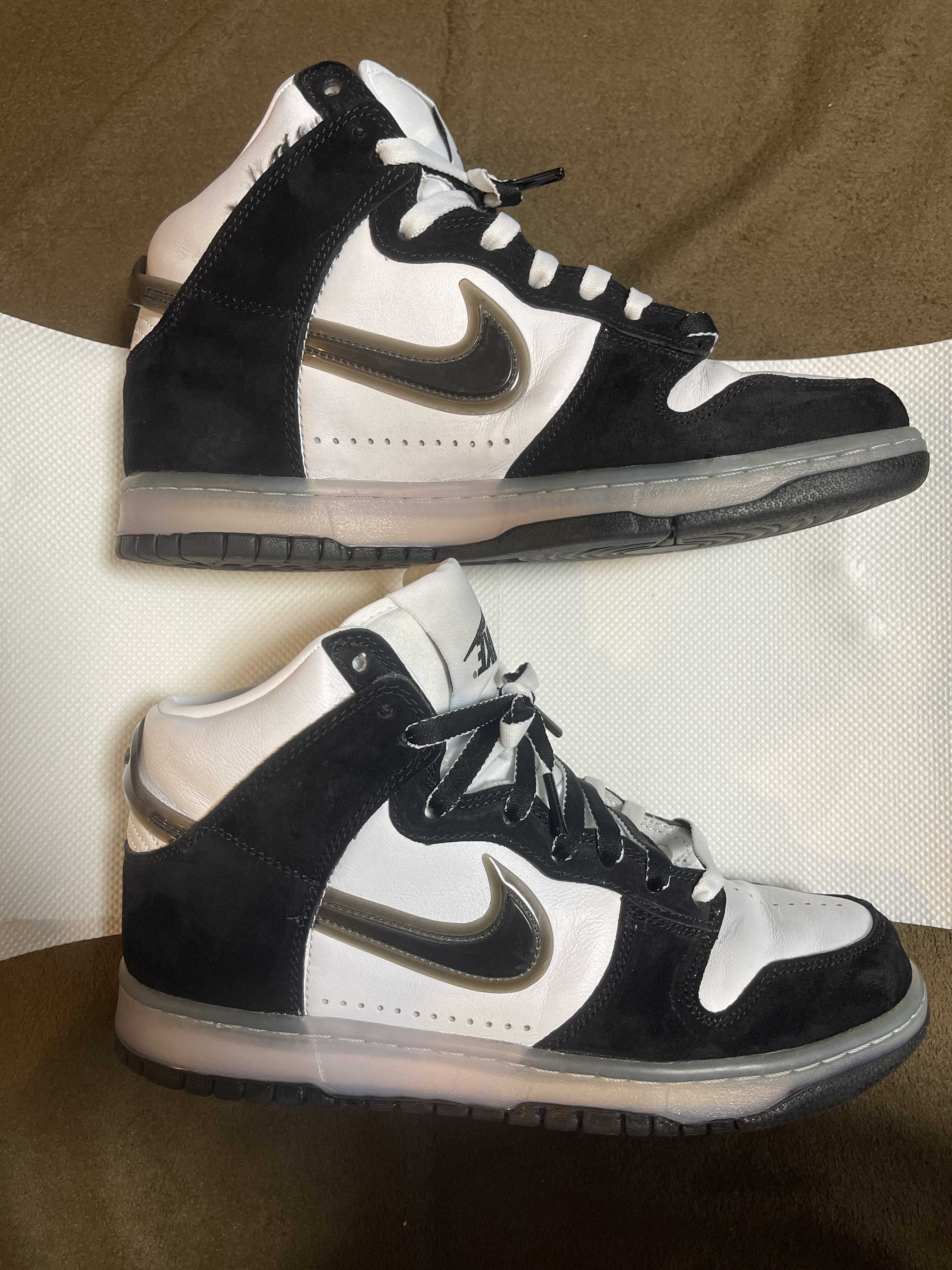SLAM JAM x NIKE DUNK HIGH "WHITE/CLEAR BLACK"
