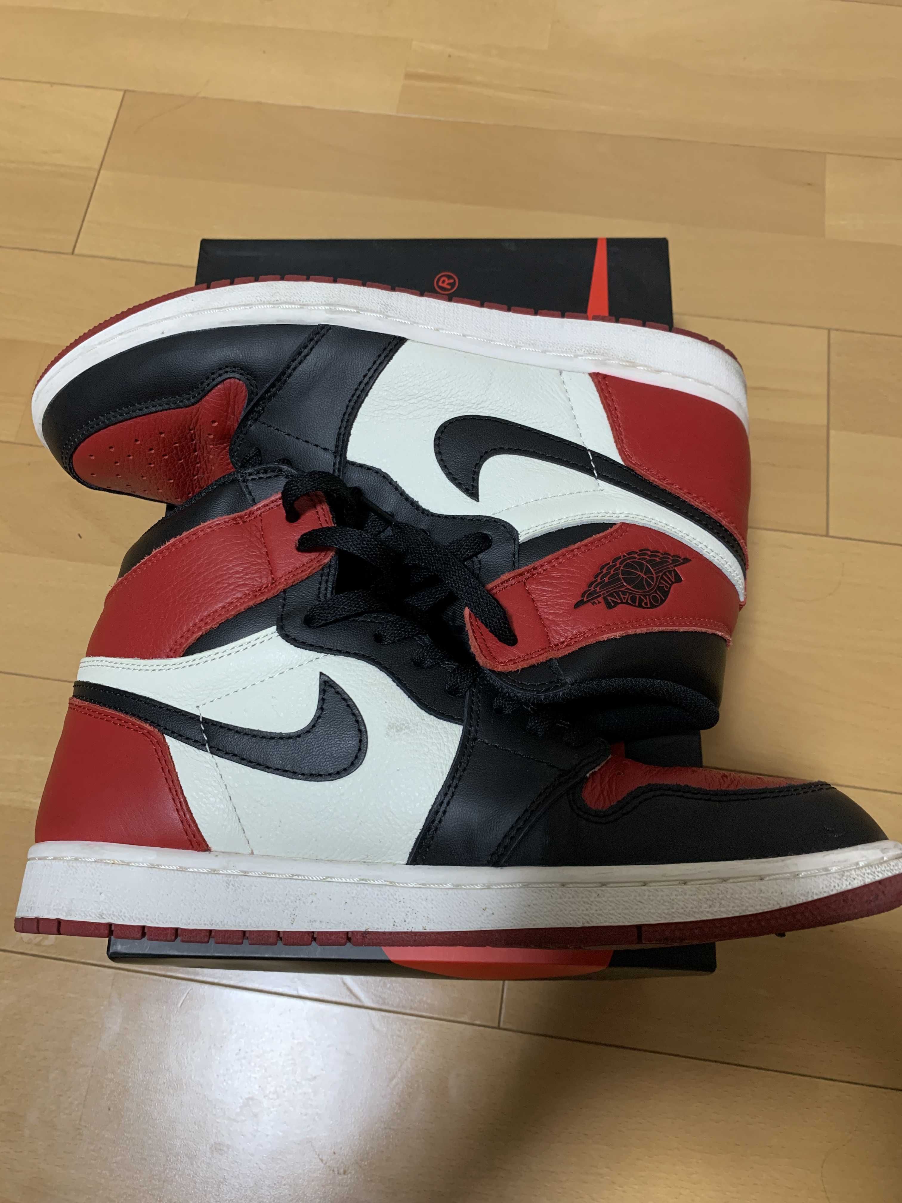Nike Air Jordan 1 Retro High OG "Bred Toe"