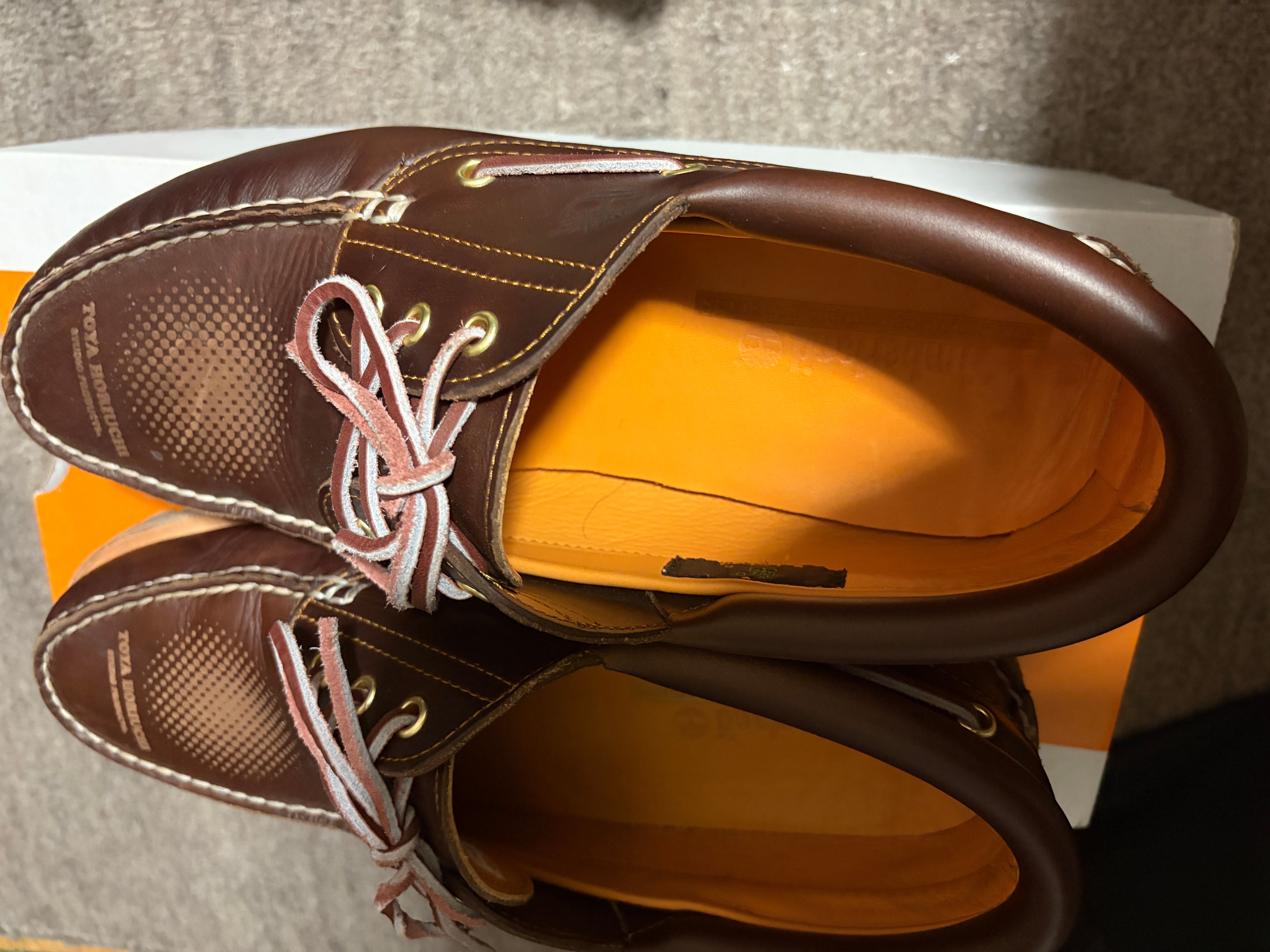 トウヤ ホリウチ × ティンバーランド スリーアイ クラシック ラグ "ブラウン/グリーン" (30足限定)