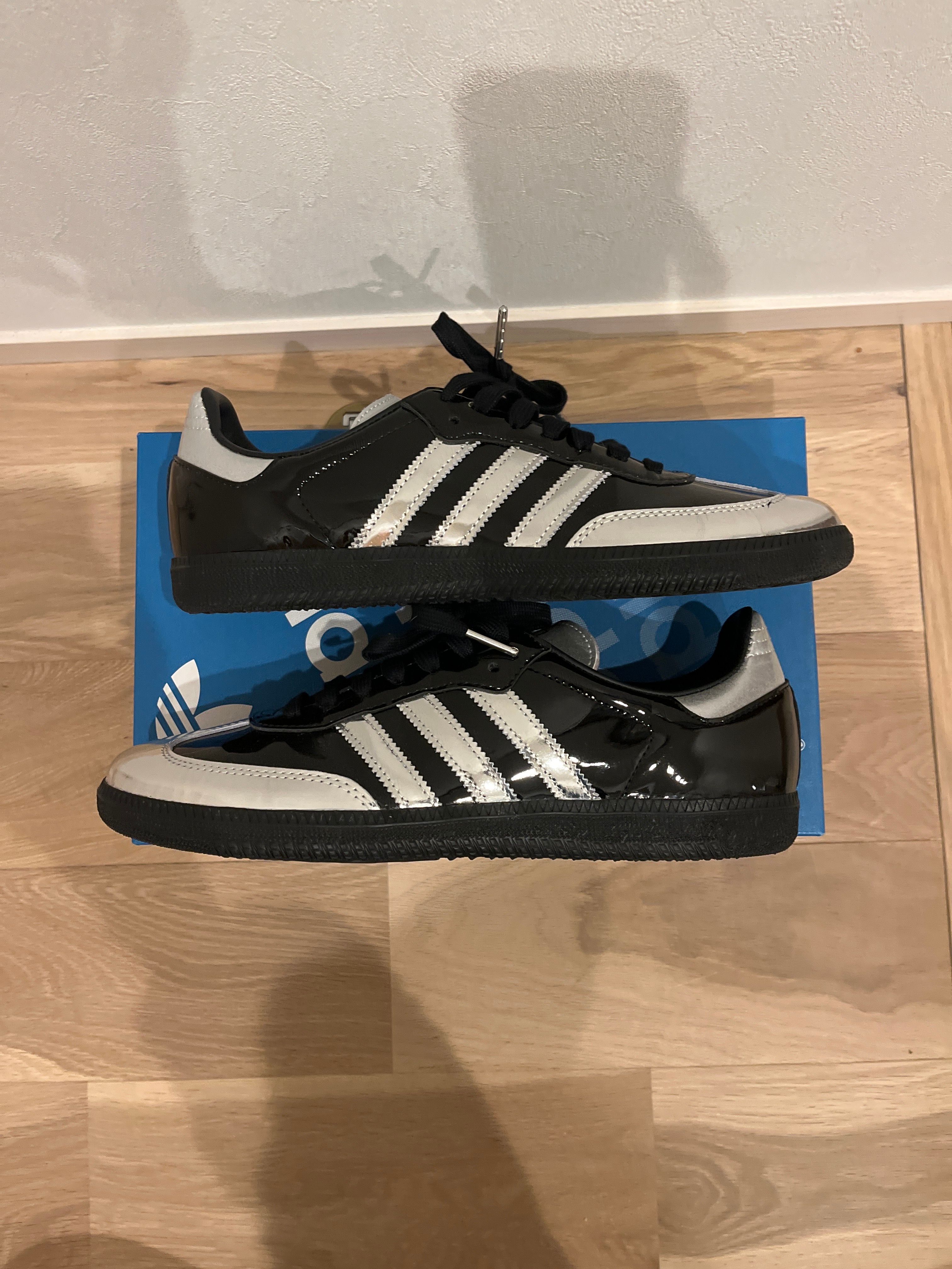 atmos × adidas Samba "Tuxedo"