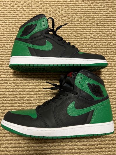 Nike Air Jordan 1 Retro High OG "Black/Pine Green" (2020)