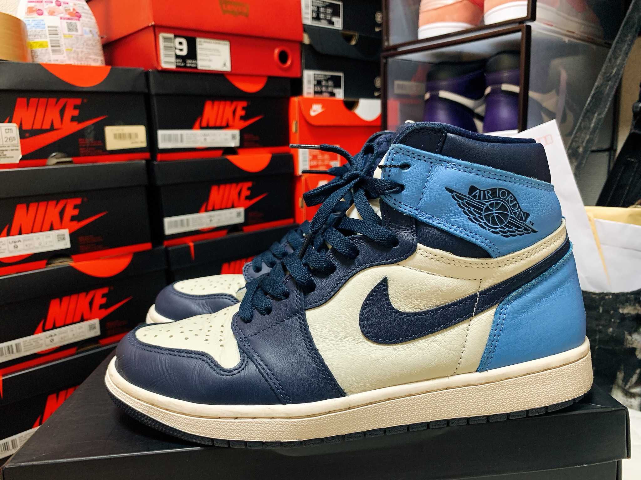 Nike Air Jordan 1 Retro High OG "Obsidian/University Blue"