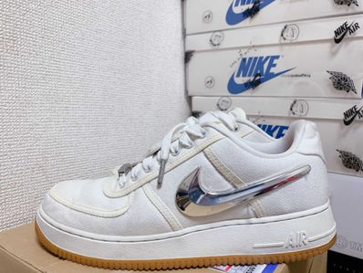 Travis Scott × Nike Air Force 1 Low "Sail"