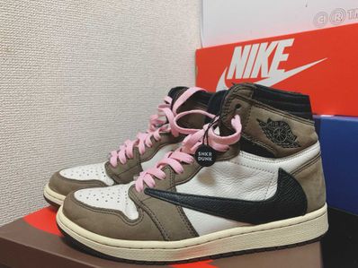 Travis Scott × Nike Air Jordan 1 Retro High OG TS SP "Sail/Dark Mocha"