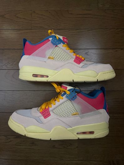UNION × Nike Air Jordan 4 SP "Guava Ice/Light Fusion Red"
